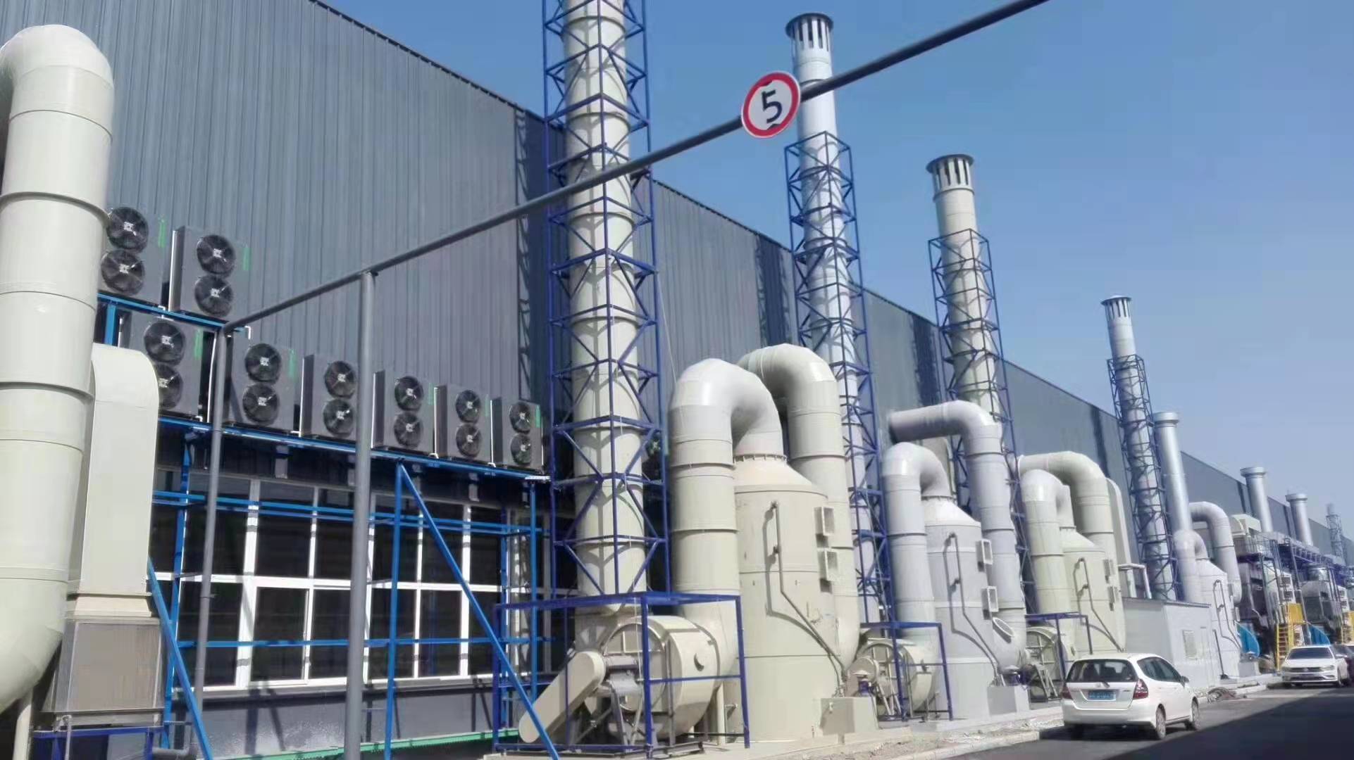 鎮(zhèn)江乳膠制品廠好評(píng)！耀先環(huán)境噴淋塔發(fā)揮大作用！