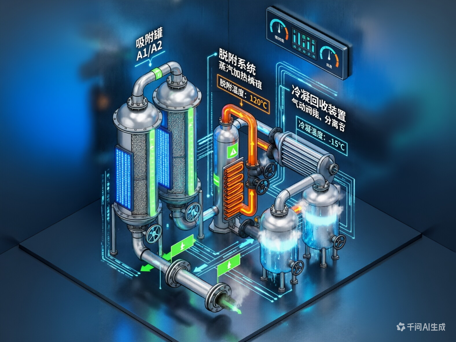 廢氣變“黃金”？揭秘工廠都在用的“吸附脫附冷凝回收”黑科技！